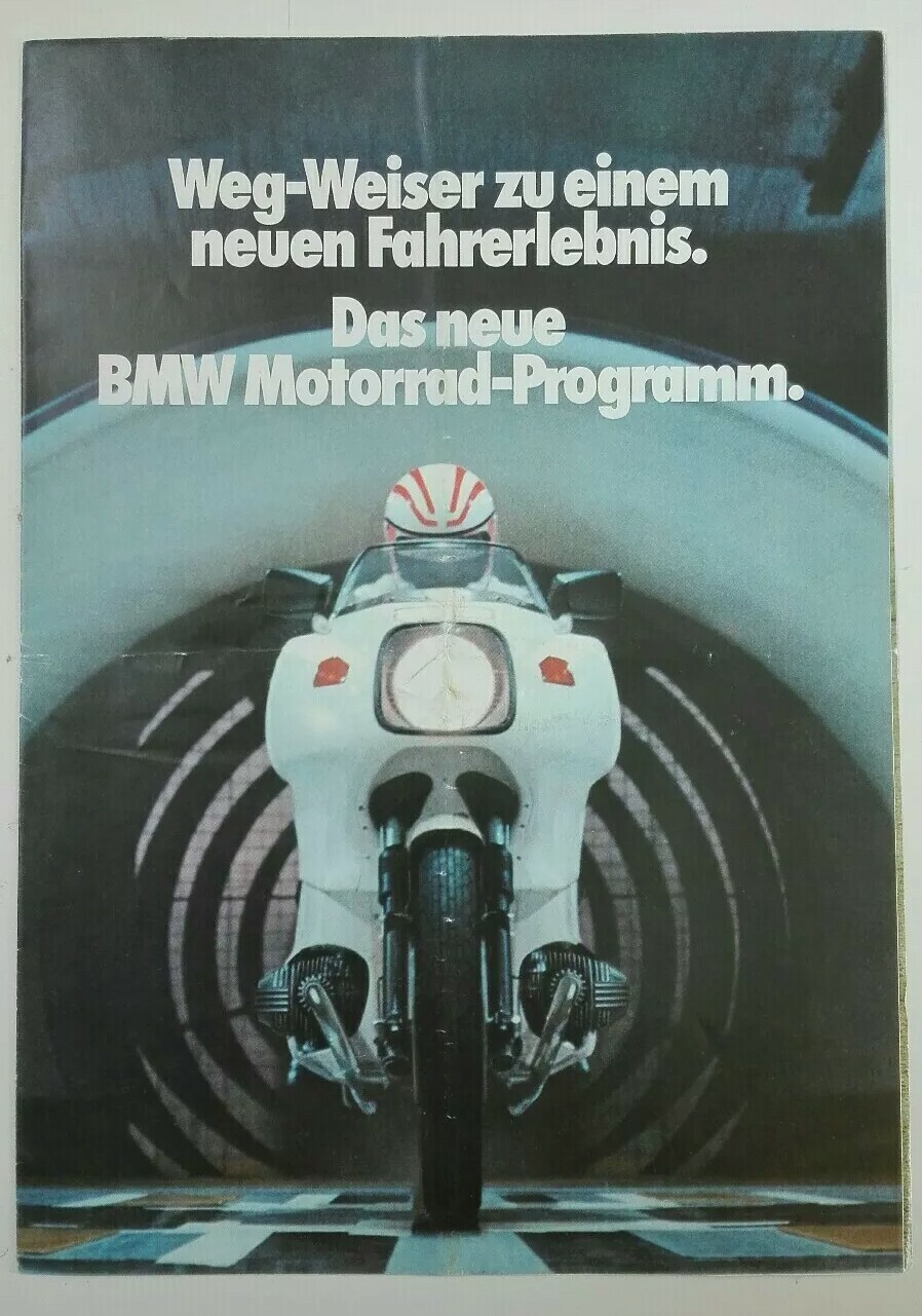 Prospectus BMW Moto Gamme 1976 Catalogue pour Restauration et Atelier Malins