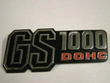 GS1000 DOHC Side Cover Badge for SUZUKI C & D 1978 1979 1980 New EMBLEM SS16