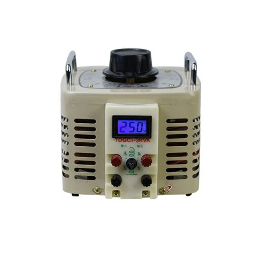 Contact voltage regulator single phase TDGC2-3kva all copper 0-250V adjustable 
