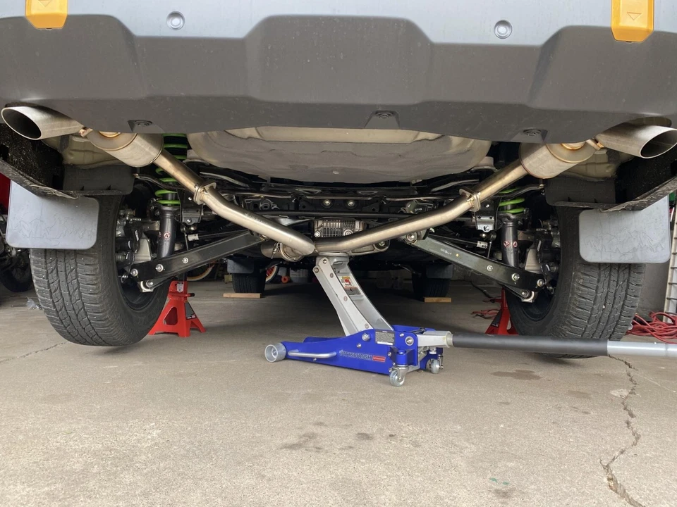 2 ton Low Profile Hydraulic Aluminum Racing Floor Jack with Rapid Pump Garage Foto 3 de 4