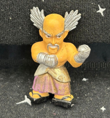 VTG Namco Keychain Mishima Heihachi Tekken 3 Action Figure 2'' China 1990's