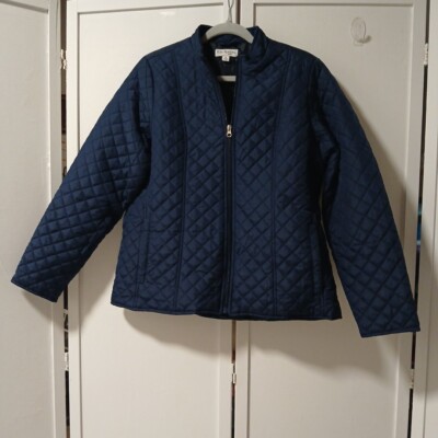 Kim Rogers Petite Woman Rain Jacket Size PL