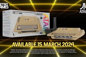 The 400 Mini 2024 Atari Retro 400 Mini Computer Console With 25 Built-in Games
