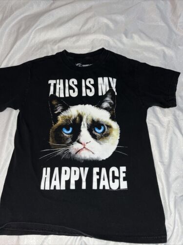 Angry Cat Meme I'm Grumpy So What Women's Crop Top Tee