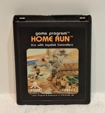 Home Run Atari 2600 Vintage Baseball Video Game 1978