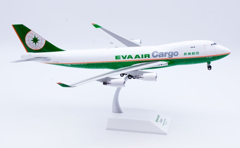 エバー航空 747-400 B-16411 1/200 TAG] EVA Air B747-400 Reg: B-16411 JC Wings 1:200 Diecast