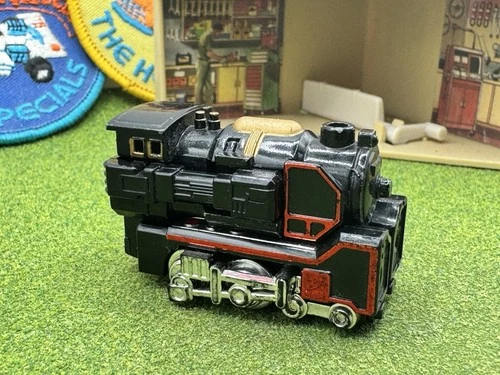 1983 Tonka Go-Bots Loco Train Action Figure Transformer Steam Toy Japan Bandai
