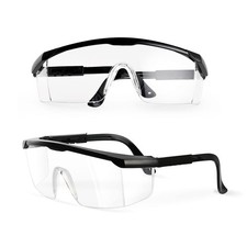 Safety Glasses 2 Pack for Men  Women ANSI Z87 Anti-Fog UV Protection