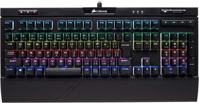 CORSAIR K70 RGB MK.2 MX Brown JP Wired Keyboard Used Untested