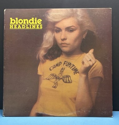 BLONDIE Headlines Vinyl Lp 1978 US Press Lunar Toones Live 1978 Hard To Find