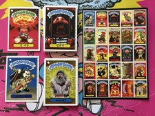GPKUG APOON GOON Fan Set 4 North Korea Garbage Pail Kids 40 Card Set Plus 5x7