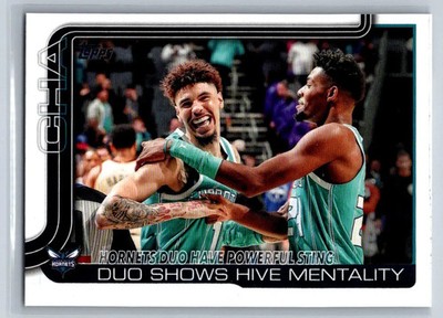 Hornets Duo Have Powerful Sting: Duo Shows Hive Mentality 2025-26 Topps 283