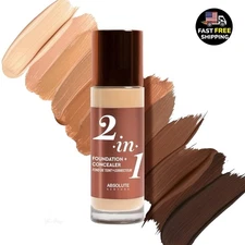 Absolute New York 2-in-1 Foundation + Concealer MFFC (Pick  Your Shade)