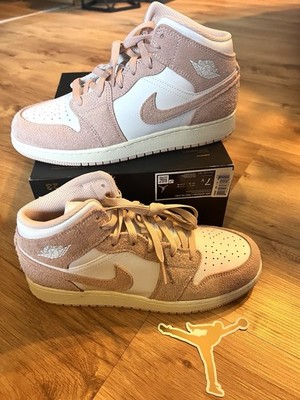 Nike Air Jordan 1 Mid SE GS Legend Pink/Sail Neu Gr. 40 (7Y) Beliebte Edition
