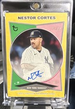 2023 Topps Brooklyn Collection - Autographs Nestor Cortes #AC-NC Gold /50 (AU)
