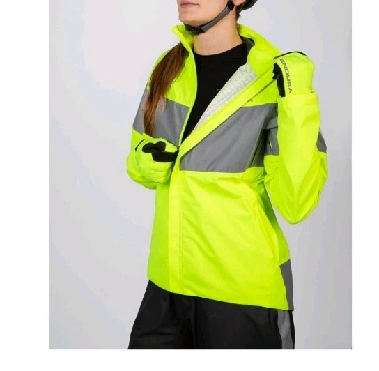 Endura Women's Urban Luminite EN1150 Waterproof Jacket Size S - Image 2 of 4