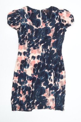 Tolles schlichtes A-Linien-Damenkleid UK Größe M