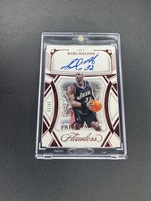 2023-24 Panini Flawless - Karl Malone - Utah Jazz - Premium Ink - Auto /15
