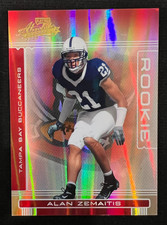ALAN ZEMAITIS 2006 Playoff Absolute Memorabilia #200 Rookie Card RC #279/999. rookie card picture