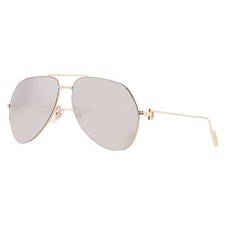 Cartier Premiere de Cartier Gold Mirror Pilot Unisex Sunglasses CT0110S 007 62