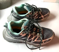 Hi-Tec Shoes Womens Size 8.5 AWW Mauna Hiker Waterproof Silver Gray Teal!