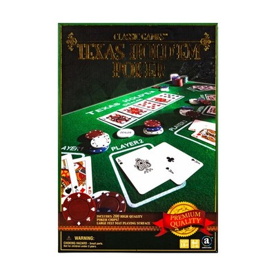 Ambassador Strategy Games Classic Games - Texas Hold'Em Poker Box VG+/NM