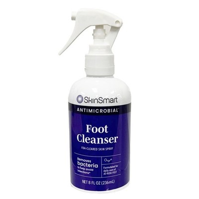 SkinSmart 8oz Advanced Foot Hygiene Daily Cleanser Spray