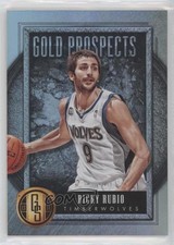 2013-14 Panini Gold Standard Gold Prospects Platinum /10 Ricky Rubio #29 7y2