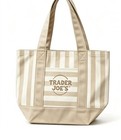 Trader Joe’s Limited Edition 2026 Drop Mini Stripe Canvas Tote Bag NWT SET OF 4 — photo 4