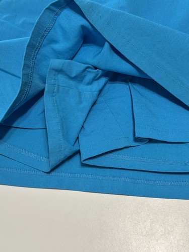 Attyre Ladies 10 Tennis Golf Pickleball skort stretch Pull On Pocket Blue - Picture 7 of 7