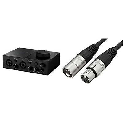 Native Instruments Komplete Audio 2 Two-Channel Audio Interface + Cable, Black