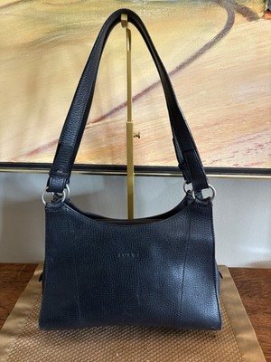 Loewe Black Leather Shoulder Handbag - Good Preloved Condition