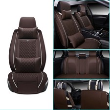 Car Seat Covers For Mazda Luxury 5-seats Leather Protection Cushion Brown Car Seat Covers For Mazda Luxury 5-seats Leather Protection Cushion Brown