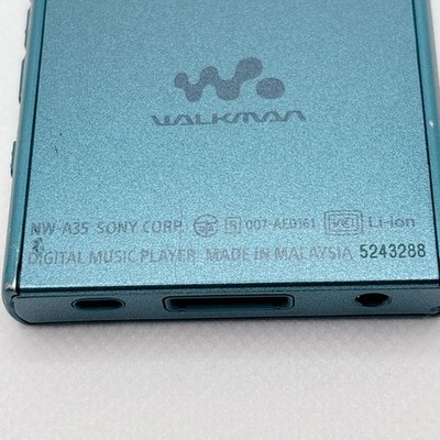 Sony NW A35 Walkman 16GB MP3 Player with 32GB SD Card Blue