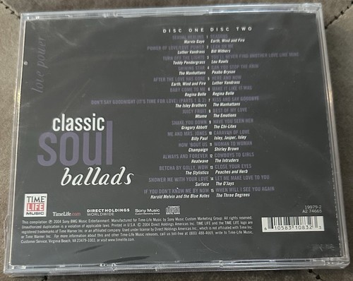 Classic Soul Ballads - Love Power (2 Disc Set, 2004, Time-Life) - Picture 2 of 2