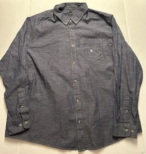 NWT 55 Men s Eddie Bauer Grifton Long Sleeve Button Down Shirt Classic Fit XXL
