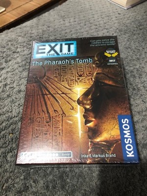 THE PHARAOH S TOMB EXIT THE ESCAPE ROOM SPIEL NEU SEALED