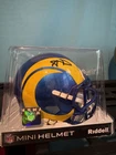 Aaron Donald Autographed/Signed Los Angeles Rams Mini Helmet Beckett COA