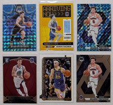 Brandin Podziemski 6 Card Lot - Mosaic Blue Prizm RC + Inserts Parallels Base