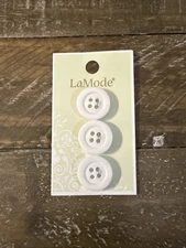 LaMode Buttons 3 Piece 3/4”