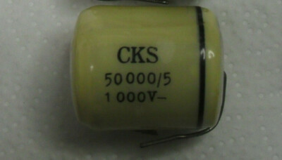Capacitor Precision Art Film CKS Schümann, Axial 50nF 1000V - High End Cond.