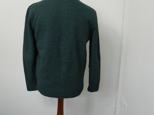 Jack Wills Men’s Round Neck Wool Sweatshirt Jumper Button Size Medium M (B2207) - Picture 7 of 8