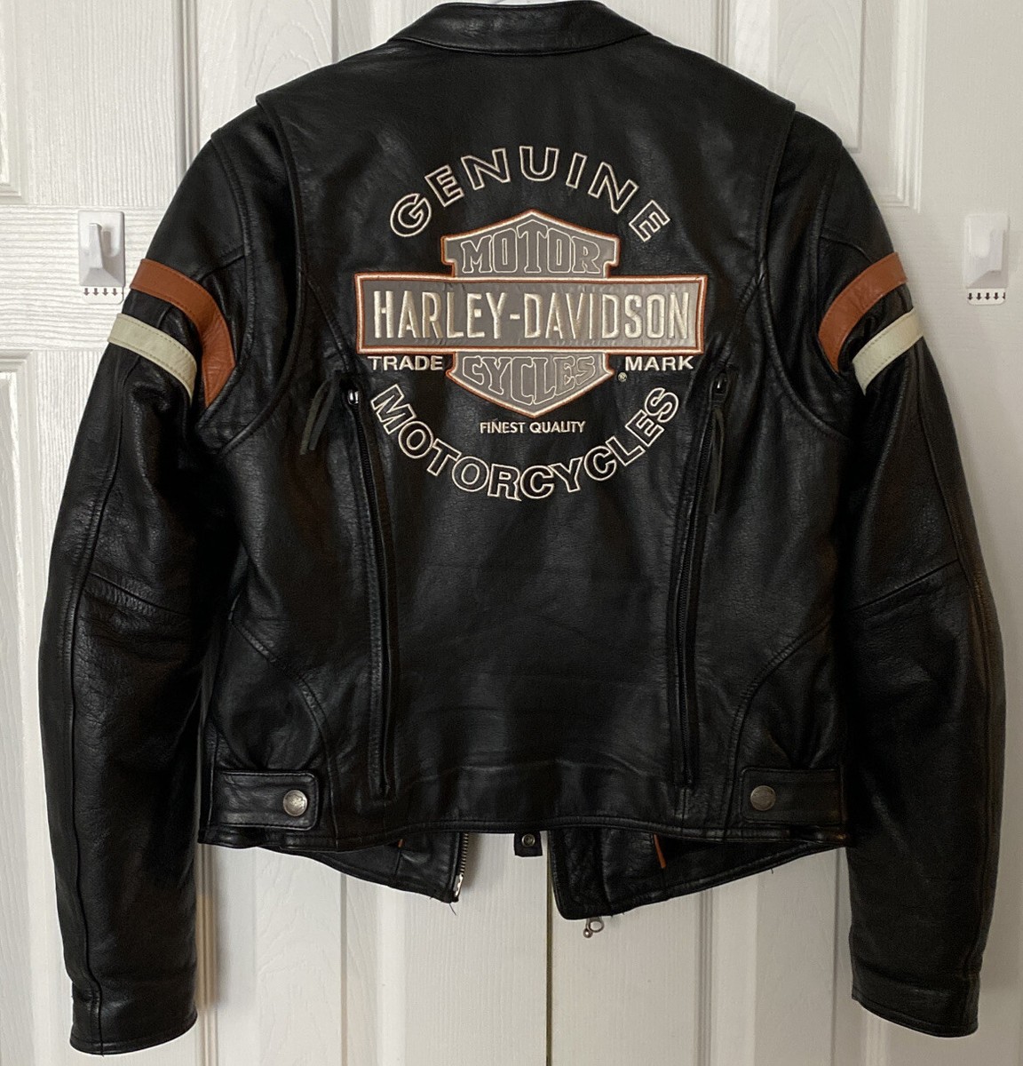 2009 Harley Davidson Women's Miss Enthusiast in Leather Jacket X Small  Black - Main Image