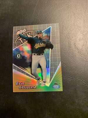 C38b 1999 Topps Tek #29a Eric Chavez Oakland A s athletics￼ ￼￼￼,￼pattern￼ 30