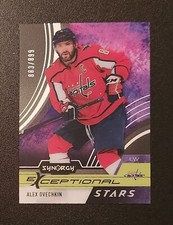 2021-22 Upper Deck Synergy Exceptional Stars #/899 ALEX OVECHKIN #ES-AO