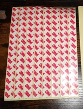 3M STRONG DOUBLE SIDED TAPE SHEET (8) 3/4" x 9"  see pics/read