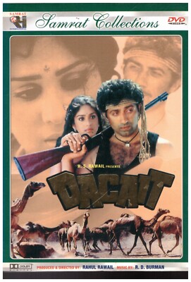 Dacait - sunny Deol , Meenakshi , Rakhee [Dvd] Rare samrat