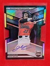 2023 Panini Elite Extra Edition Signatures Die-Cut /399 Jake Gelof #130 Auto