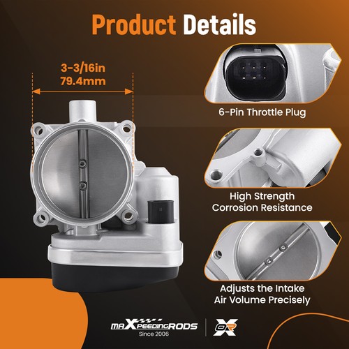Throttle Body for Chrysler Aspen 2007-2009 for Dodge Durango/Ram 1500/Ram 2500 - Picture 3 of 13