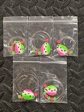 North  Coast Lure Walleye Crawler Harness 5 Pack Dbl Hook Colorado Blade 3